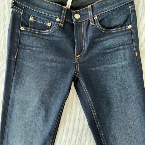 NWOT Rag & Bone Skinny Bedford Blue Jeans - Picture 4 of 5